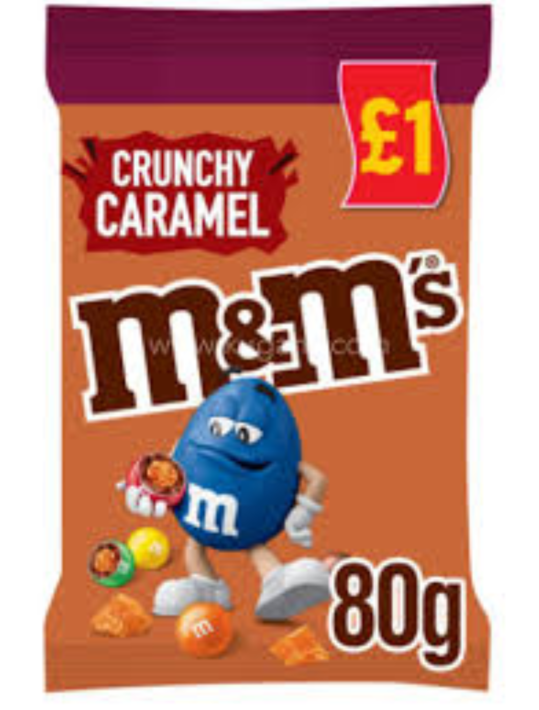 M&M CRUNCHY CARAMEL 80G